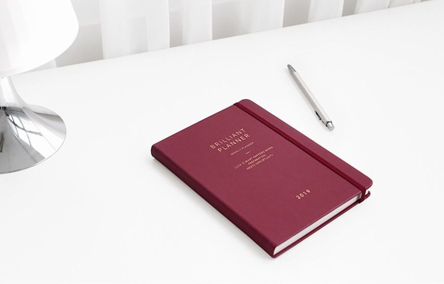 2019 Brilliant Weekly Planner