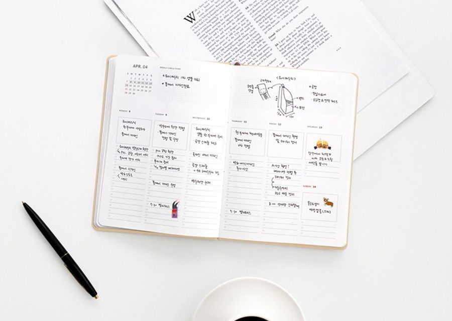 2019 Brilliant Weekly Planner