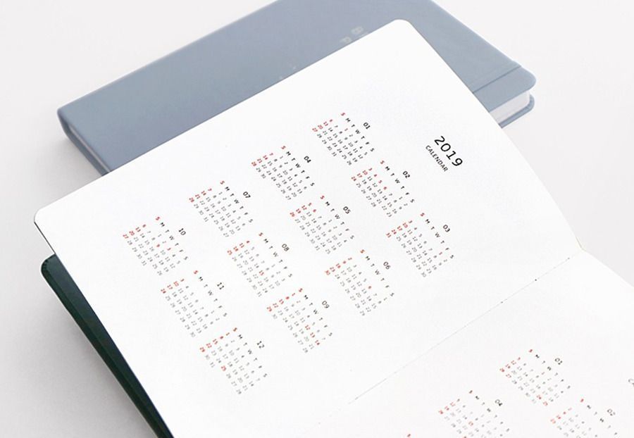 2019 Brilliant Weekly Planner