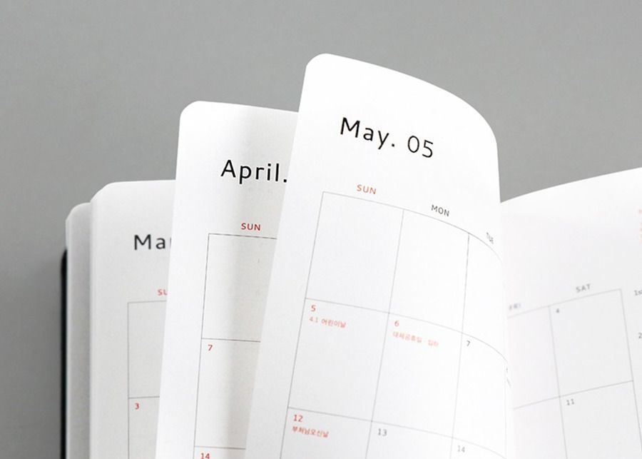 2019 Brilliant Weekly Planner
