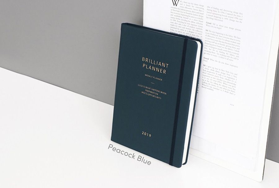 2019 Brilliant Weekly Planner