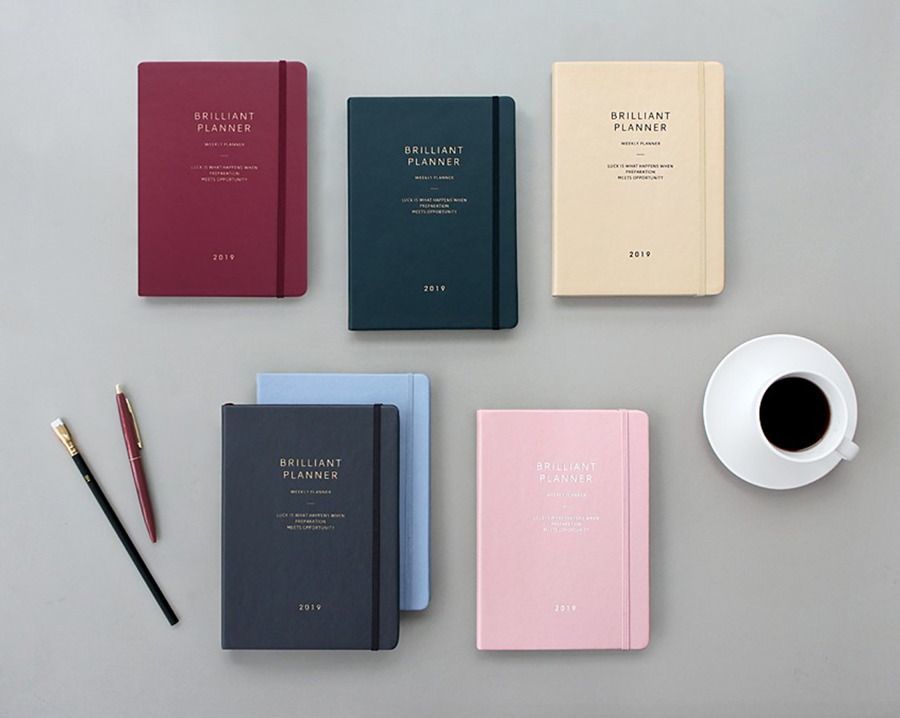 2019 Brilliant Weekly Planner