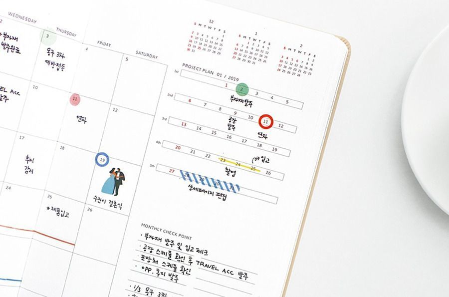 2019 Brilliant Daily Planner