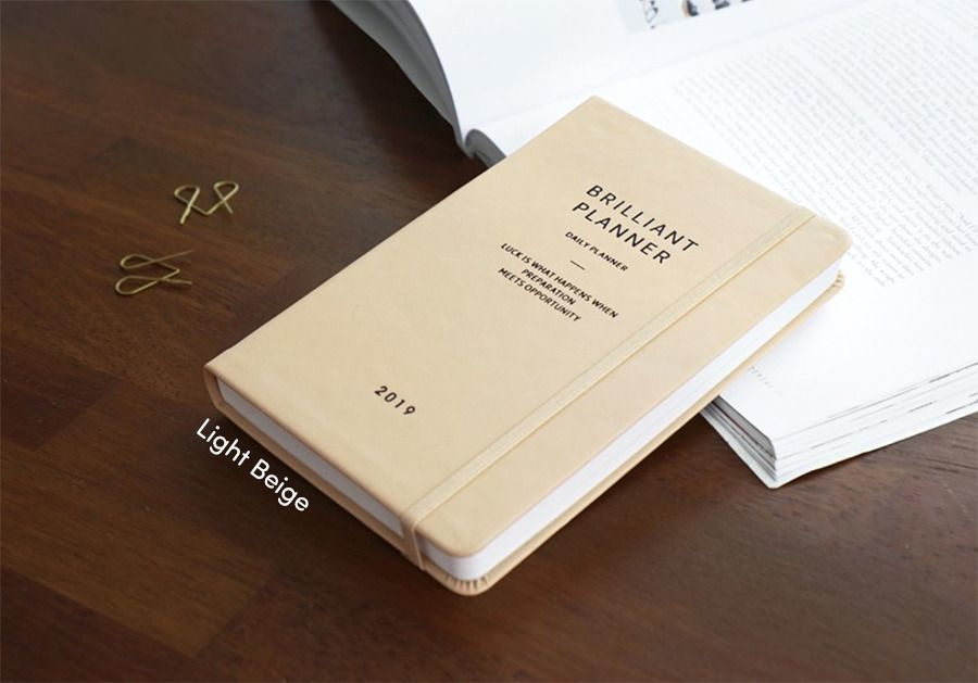 2019 Brilliant Daily Planner