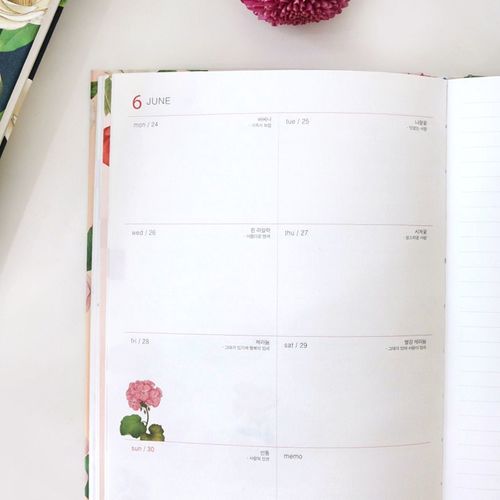 2019 Flower Diary Scheduler - Image 28