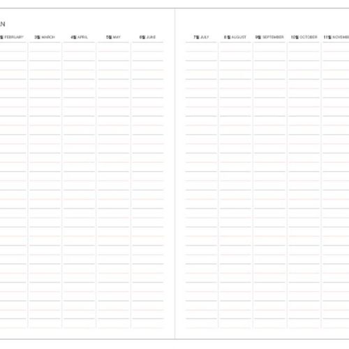 2019 Flower Diary Scheduler - Image 15