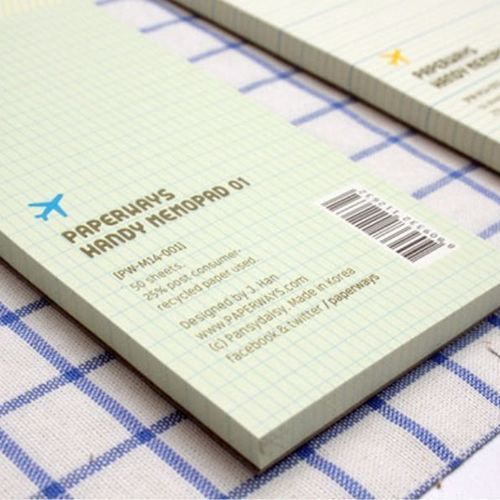 Grid Pattern Handy Memo Pad - Image 6