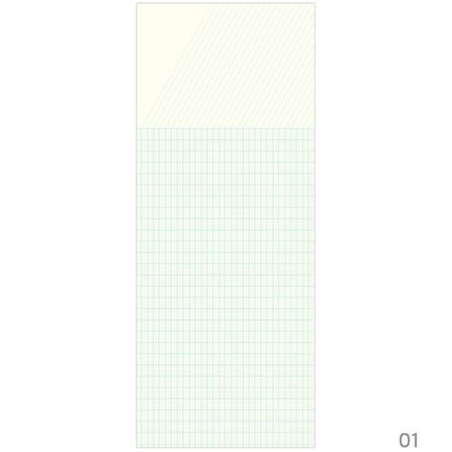 Grid Pattern Handy Memo Pad - Image 2