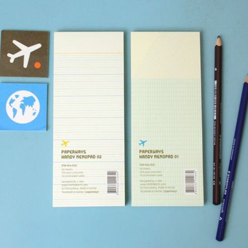 Grid Pattern Handy Memo Pad - Image 10