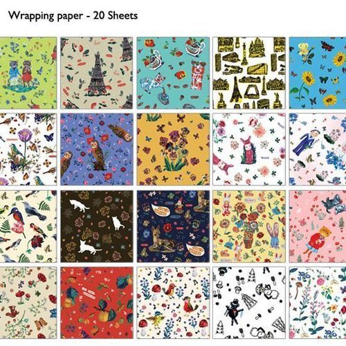 Nathalie Gift Wrap Paper Book