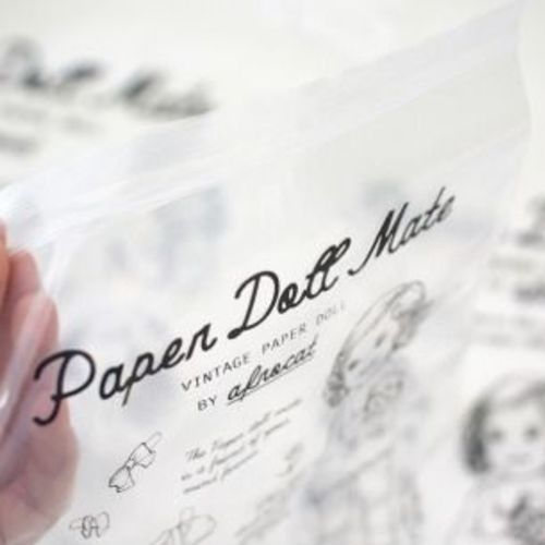 Paper Doll Travel Bag Set