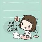 Little Talk Sticky Note v2, Oh My God