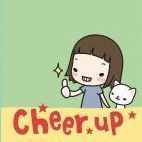 Little Talk Sticky Note v2, Cheer Up