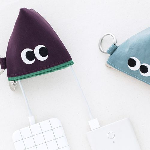 小物 Juemi Hooded Mochi Muffler MochiThings: SOM SOM Earphone Pouch