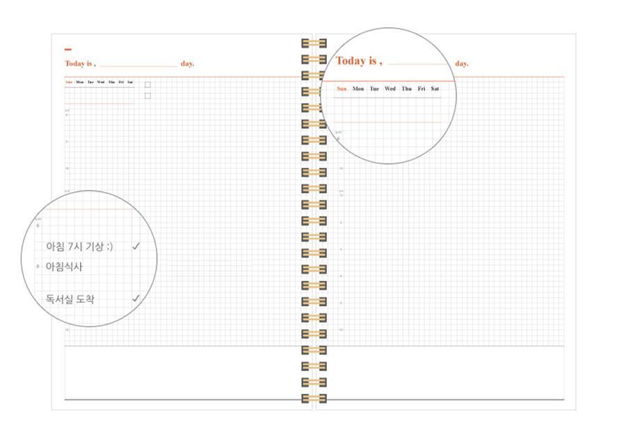 Classic Spiral Daily Planner