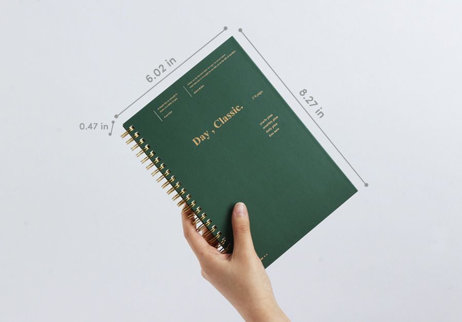 Classic Spiral Daily Planner