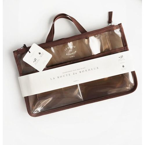 Transparent Dual Purse Organizer