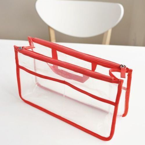 Transparent Dual Purse Organizer