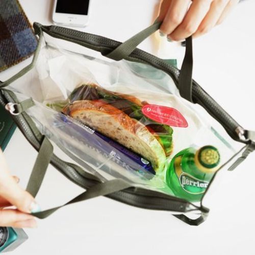 Transparent Dual Purse Organizer