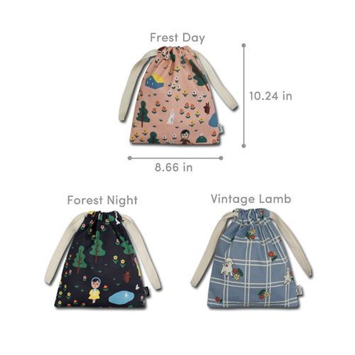 Small Ooh La La Drawstring Pouch