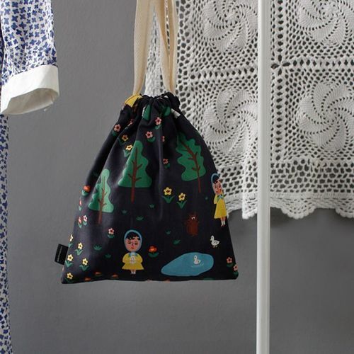 Small Ooh La La Drawstring Pouch