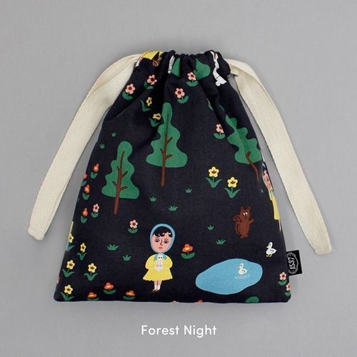 Large Ooh La La Drawstring Pouch