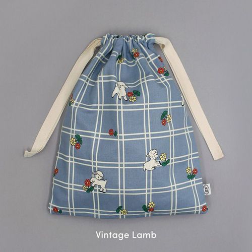 Large Ooh La La Drawstring Pouch