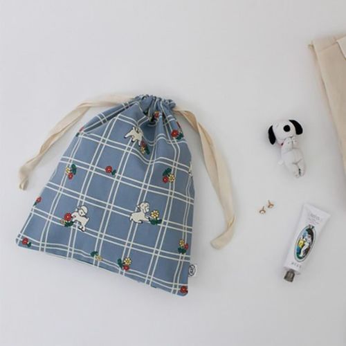Large Ooh La La Drawstring Pouch