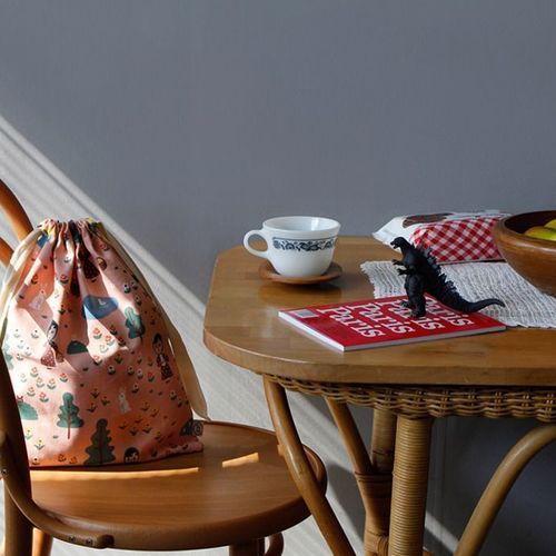 Large Ooh La La Drawstring Pouch