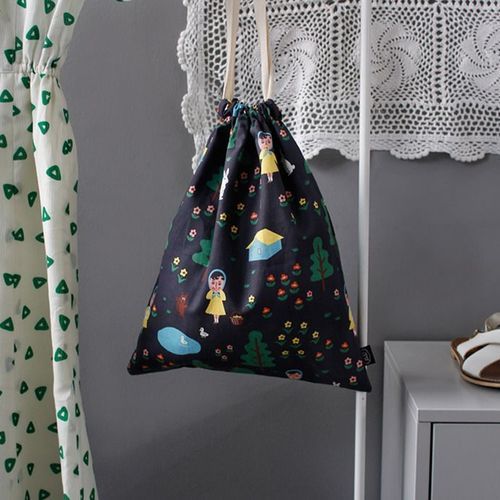 Large Ooh La La Drawstring Pouch