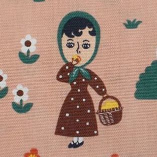 Small Ooh La La Travel Pouch, Forest Day