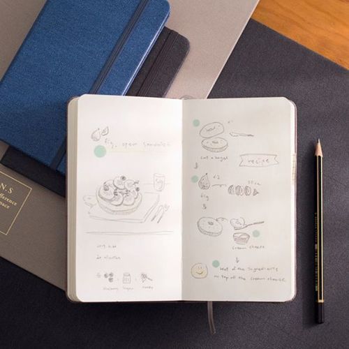 Handy Hardcover Plain Notebook - Image 13