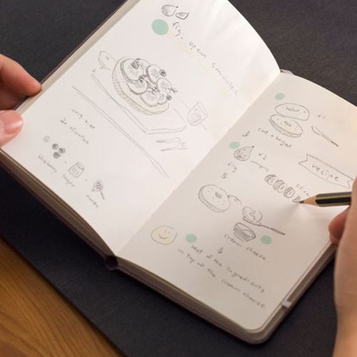 Handy Hardcover Plain Notebook - Image 14