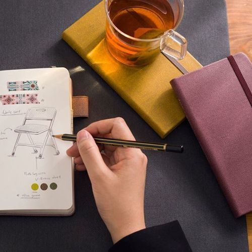Handy Hardcover Plain Notebook - Image 16