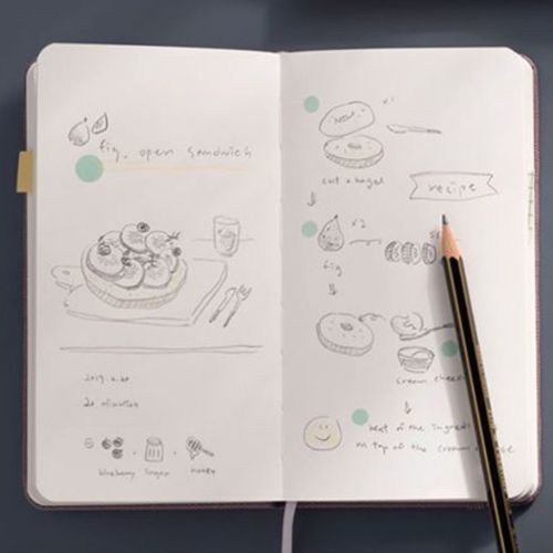 Handy Hardcover Plain Notebook - Image 9