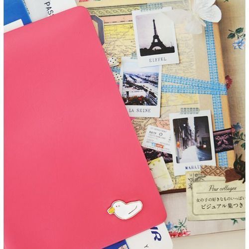 White Duck Anti Skimming Passport Case