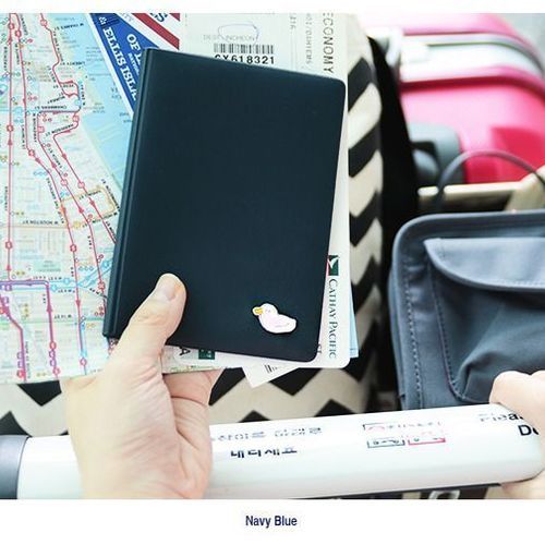 White Duck Anti Skimming Passport Case