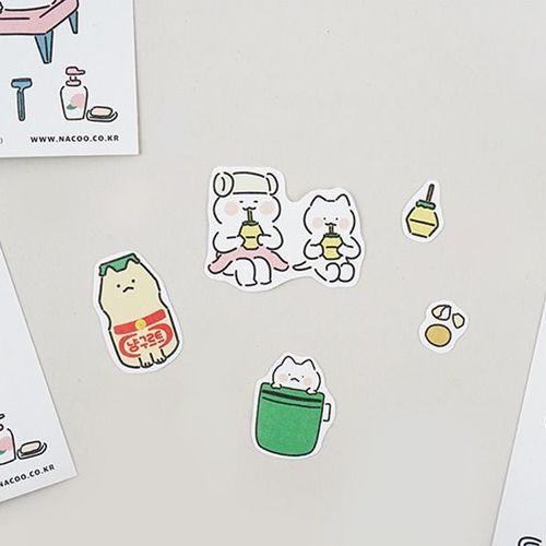 Sauna Cat CYO Sticker Set