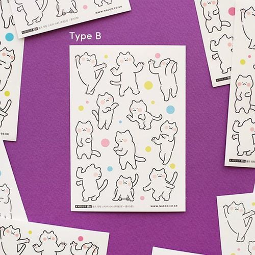 Cat Dance CYO Sticker Set - Image 3