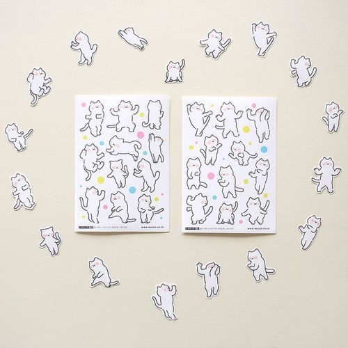 Cat Dance CYO Sticker Set - Image 1