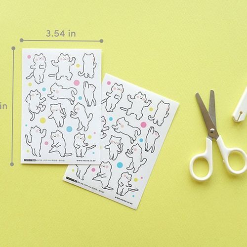 Cat Dance CYO Sticker Set - Image 4