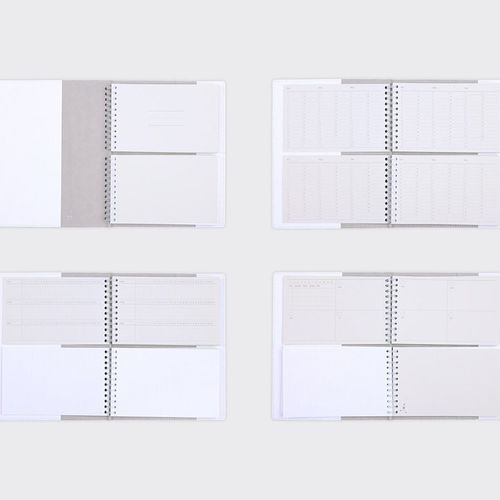Large Divided Weekly Planner
