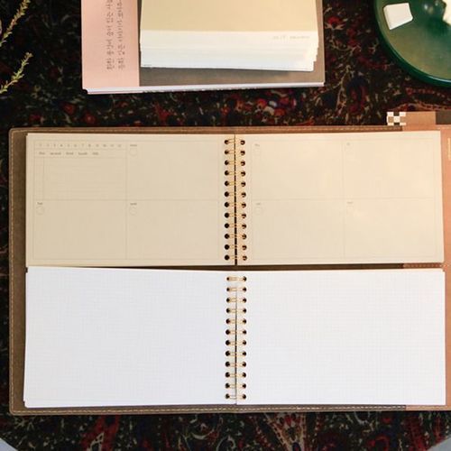 Large Divided Weekly Planner
