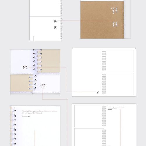 Small Divided Weekly Planner