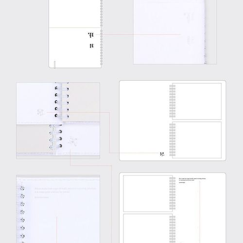 Small Divided Weekly Planner