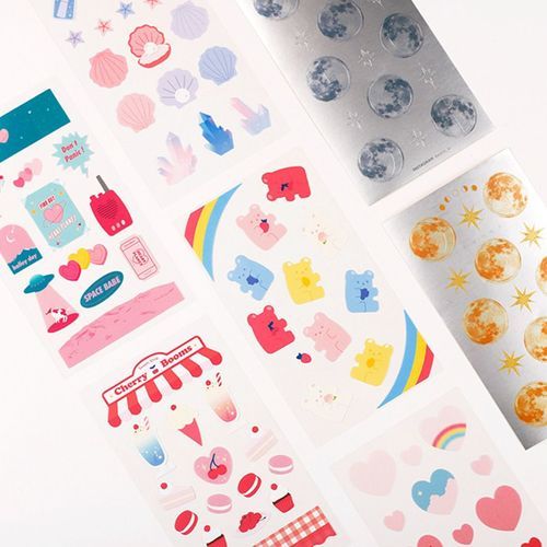 Love & Piece Deco Sticker - Image 1