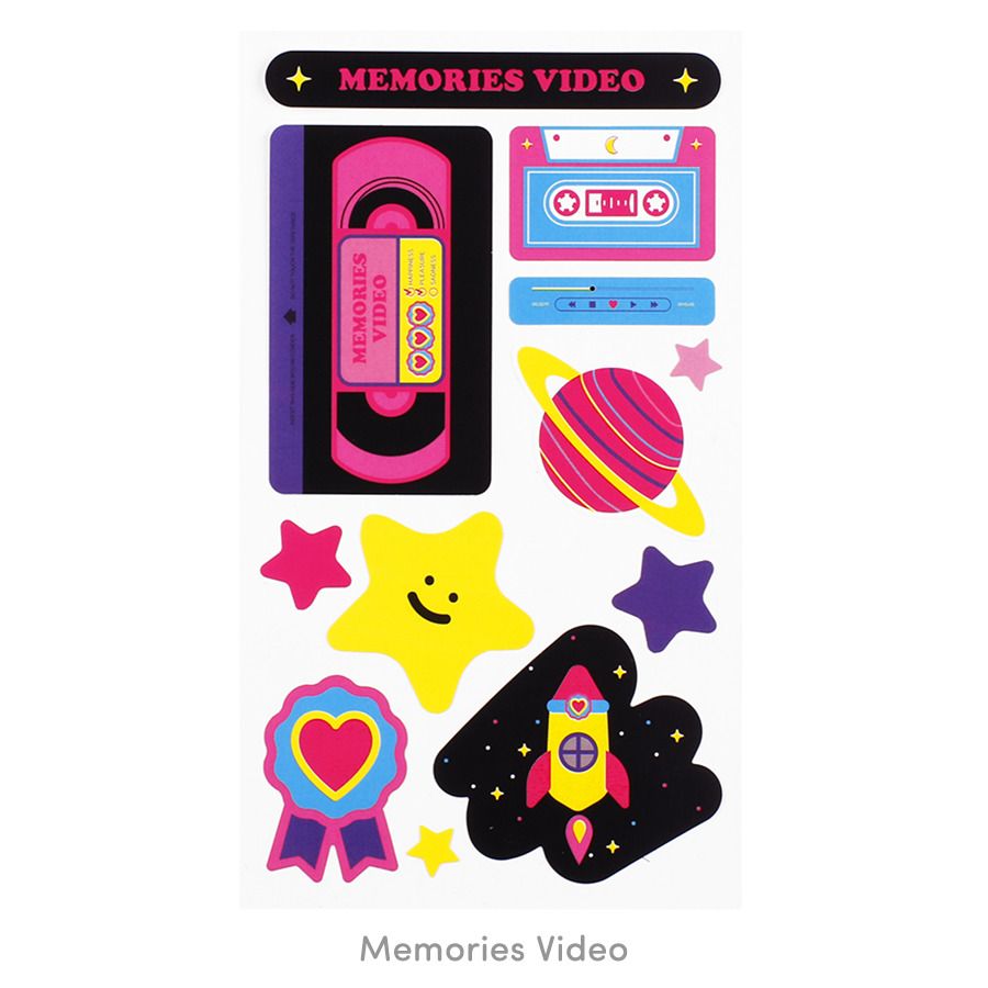 MochiThings: Retro Themed Deco Sticker