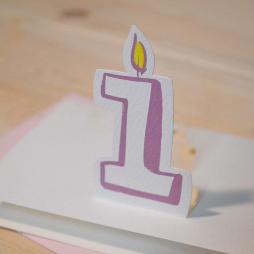 1 Year Anniversary Card