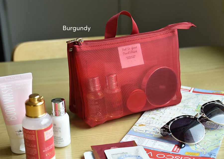 Feel So Good Mesh Travel Pouch