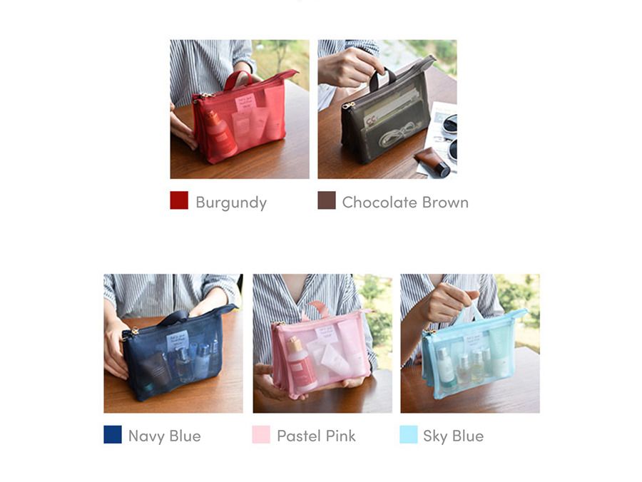 Feel So Good Mesh Travel Pouch